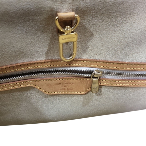 LOUIS VUITTON Damier Azur Hampstead MM Shoulder Hand Bag..w/COA !!!! - Picture 10 of 16